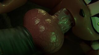 [JuneauJumbles] Black Rouge Blowjob (Angle 3)