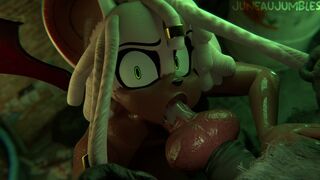 [JuneauJumbles] Black Rouge Blowjob
