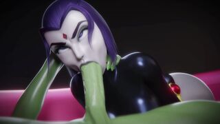 Raven FaceFuck