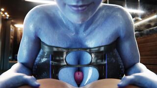 Liara Clothed Paizuri | Ajkj3D