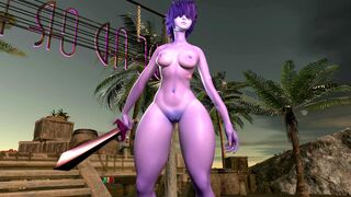 Kris on the beach - Deltarune