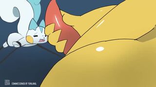 pokemon animation by cervikalova