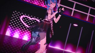 Suisei dances in a strip club(Heart Attack-dance)