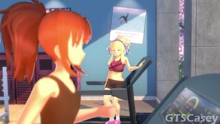 Asuka's Training Time Full Animation