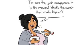 Exaggerated chili