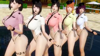 BADKIZ - Come Closer | Honey Select 2 MMD