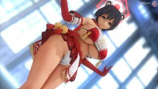 [MMD] Kasuga Tsubaki - False Dream Rendezvous (Blue Archive)