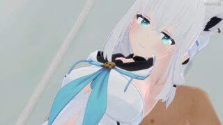 Shirakami Fubuki_Hololive [Zuzuzu3D]
