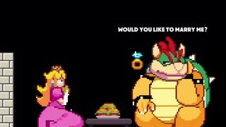 Princess peach got tired of waiting