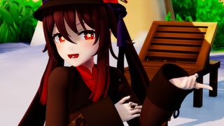 【R-18 MMD】 Hu Tao - ODD EYE CIRCLE - Air Force One