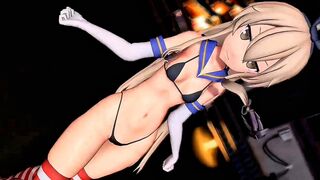 Shimakaze - I Can't Stop Me [MMD R15] GuraMMD