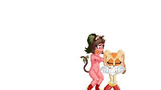 Futa Cat girl and Cream [francyszz3]