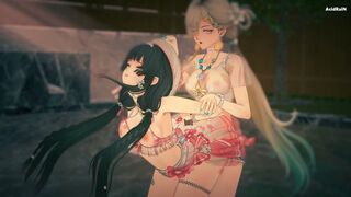 Chisa Summer x Futa Lynae Summer sex (WuWa)