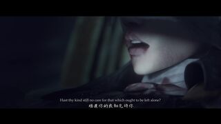 Lady Maria x Hunter[Chinese subtitles] (Bloodborne)
