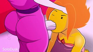 Pb's Experiment (Princess Bubblegum X Flame Princess Futa Project) Mini Movie