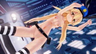 Shimakaze - Curious [MMD R18] Hamselvish
