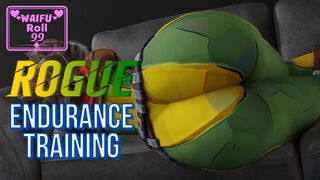 8. WaifuRoll99 — Rogue endurance training (Marvel rivals HMV)