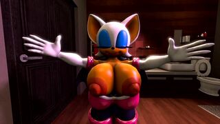Futanari transformation by shocking