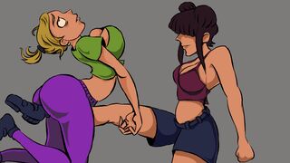 Stella vs Amy Cuntbusting Mayhem _by Nuttynattynattsu