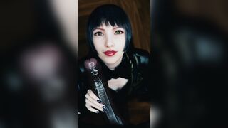 Gentiana cum swallow (black) (FFXV)