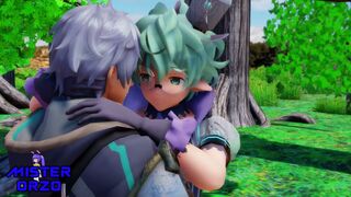 zeke x pandoria (xenoblade)