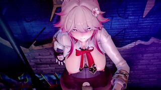 “Collapse: Star Rail” - Hiei's Forced Breeding Mating -