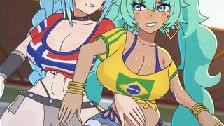 Norway VS Brazil Miku [Amplected]