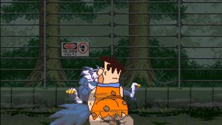 MUGEN Request#243: Fred Flintstone Fucks Jon Talbain