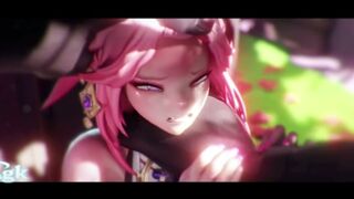 Yae Miko fucked by a Mitachurl