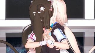 Chocola & Vanilla (Nekopara) [poku]