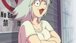 Yaniko Satou accidental flash nude [TwistedGrim]