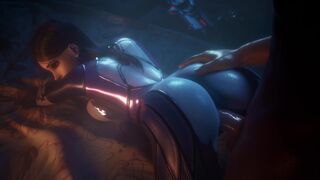 Widowmaker Stuffed [Black] [Clothed] [4K] [VGErotica]