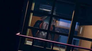 [YURIA] Witnessing the Foreign Family Next Door's Affair