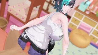 Rindo Chihaya_Hololive [Zuzuzu3D]