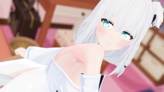 Shirakami Fubuki_Hololive [Zuzuzu3D]