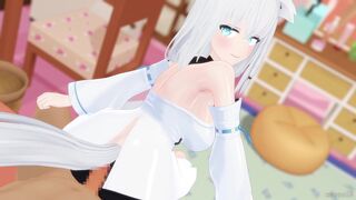Shirakami Fubuki_Hololive [Zuzuzu3D]