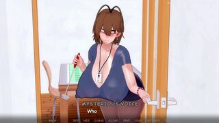 Milf & Daughter Intro With Sex Scene From Bunny Hero Works Part-Time