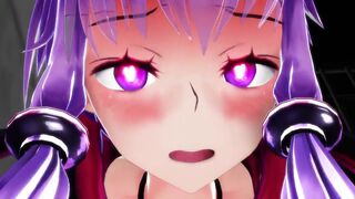 Yuzuki Yukari Kissing - Jaxmmd