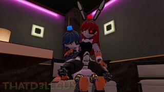 Grinding-Sentry (bunny) Girl [SFM]