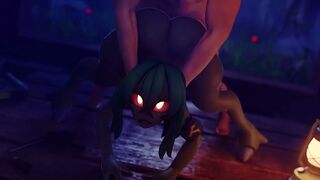 Vortigaunt girl getting fucked