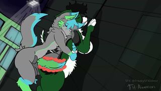 X-RAY Back alley fun- Cumflation FH ANIMATIONS-ex FIHART