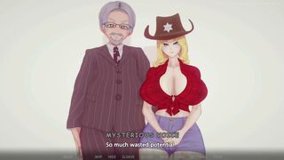 Blonde American Bikini Intro and Cowgirl Sex Scene