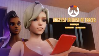 Mercy is jealous of Tracer [Expandinator] [French dubbed version]