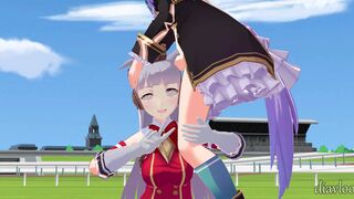 (Ear fuck) Queen x Goldship
