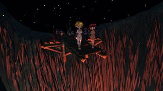 Peach and Daisy Volcano Sacrifice