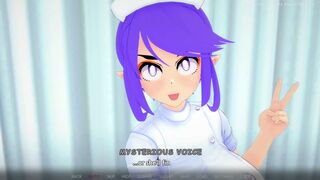 Witch Nurse Elf Intro With Anal Sex Scene From Bunny Hero Works Part-Time