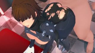 Makoto Niijma doggystyle (Giddora)