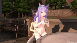 Relaxing Evening with Mejiro McQueen