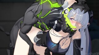 Lady Velina found herself a stray~. [Loop]