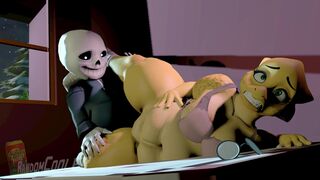 Sans and Alphys